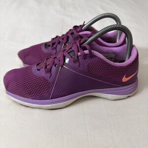 Nike Size 7 .5 Women's Trainer Purple 628539-501 Gym Shoes Athletic Running Shoe